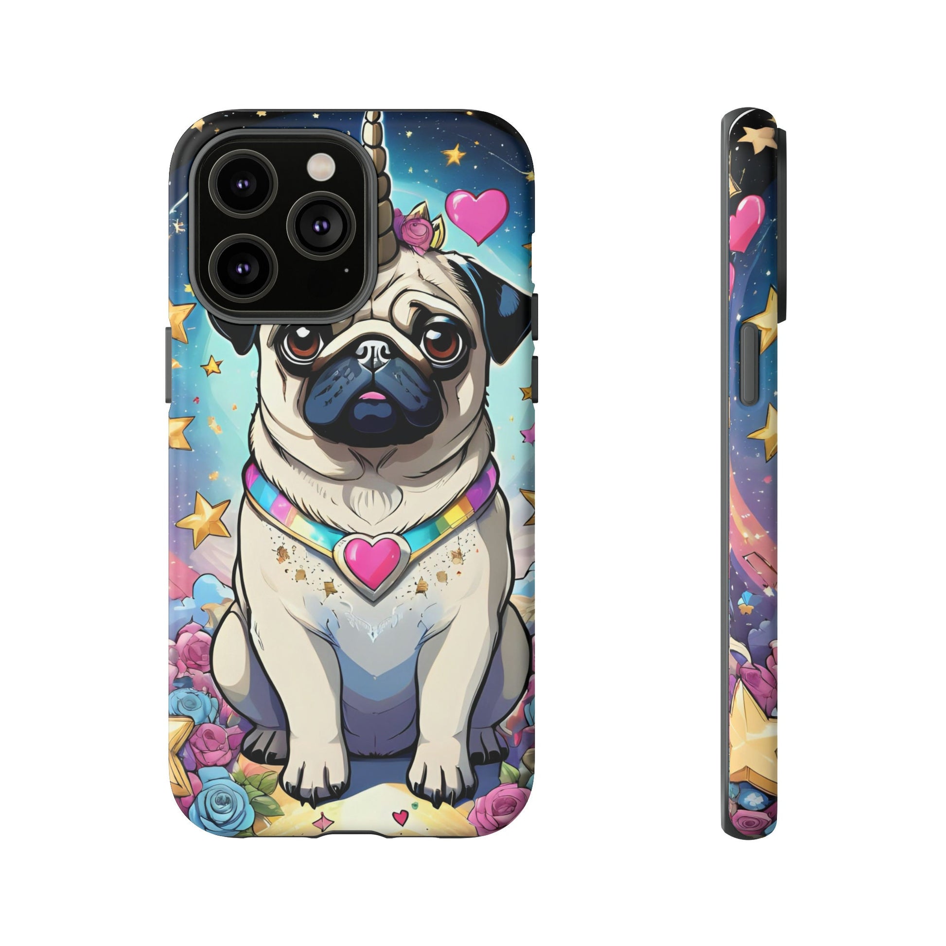 Pug Unicorn Tough Cases