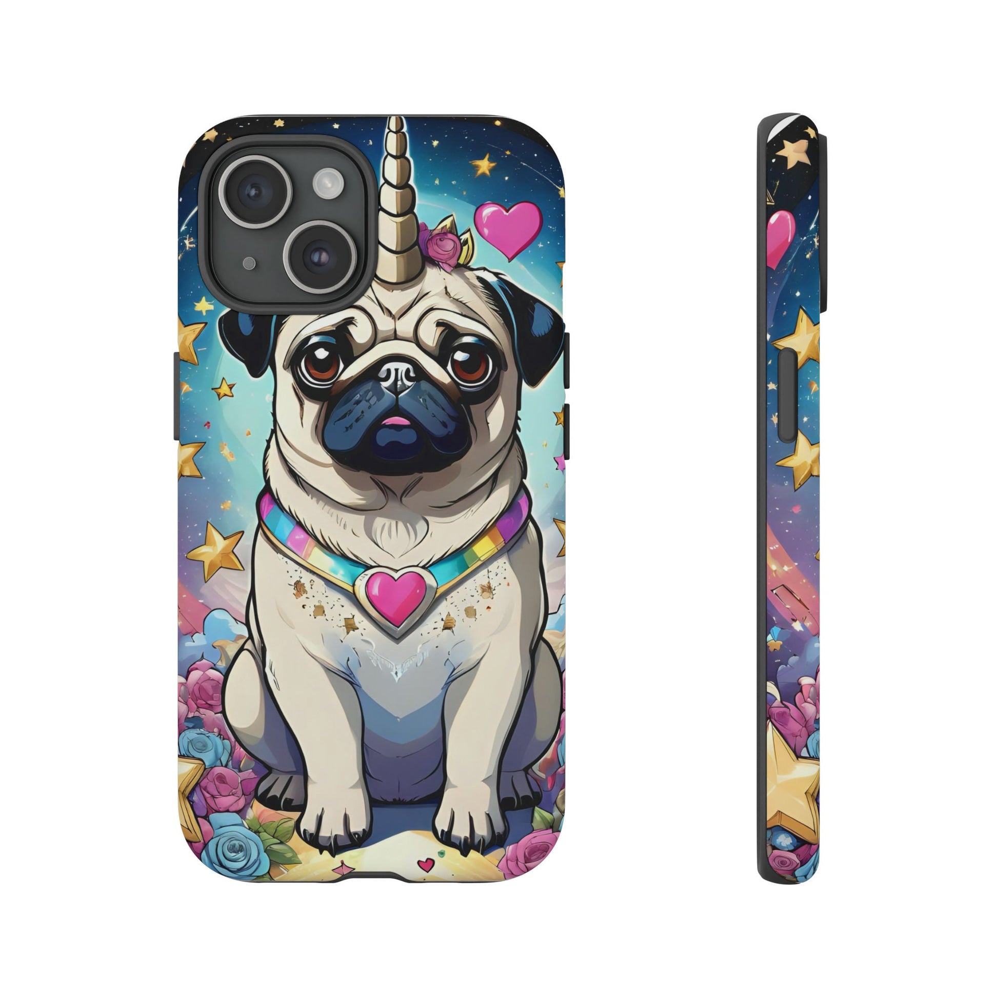 Pug Unicorn Tough Cases