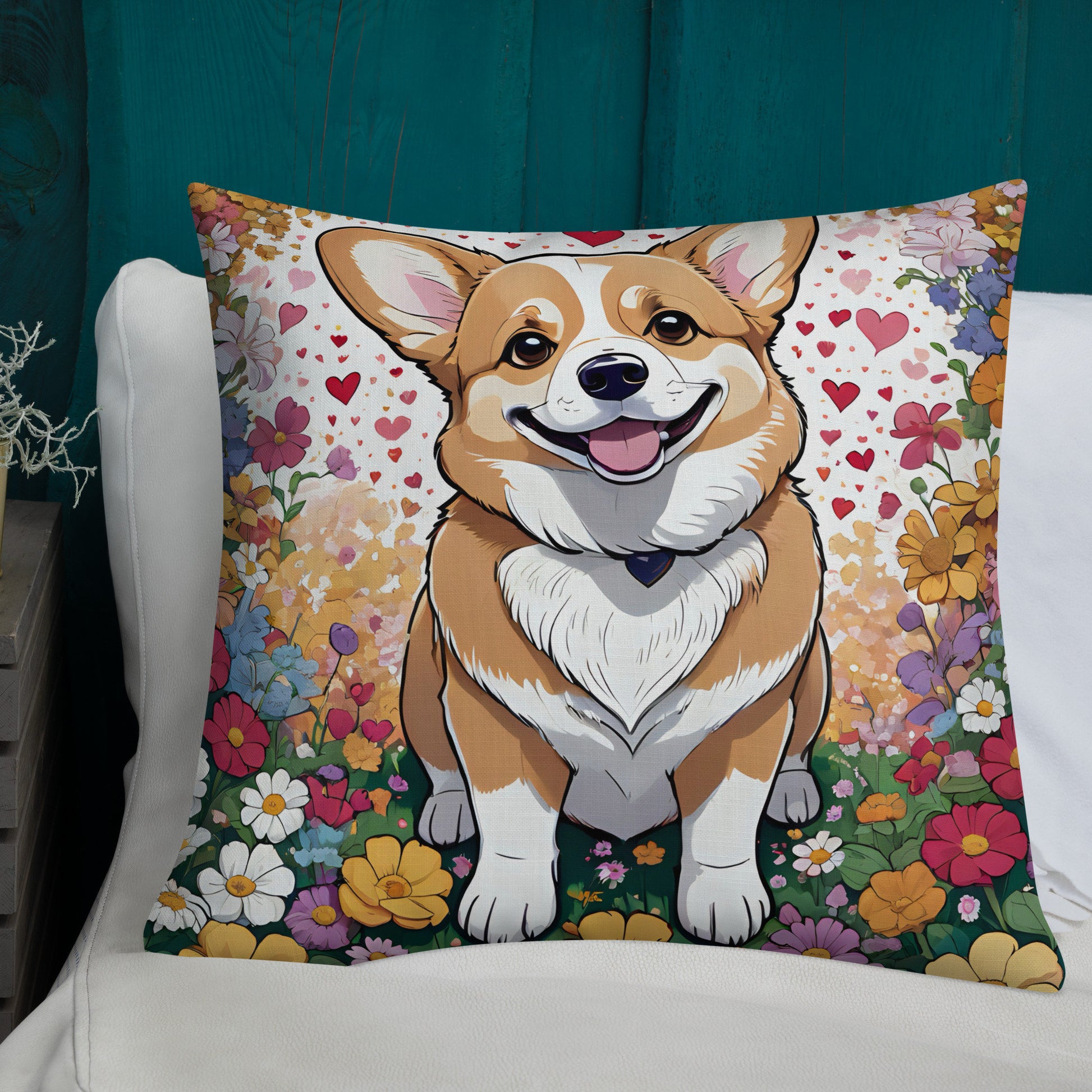 Corgi Pillow