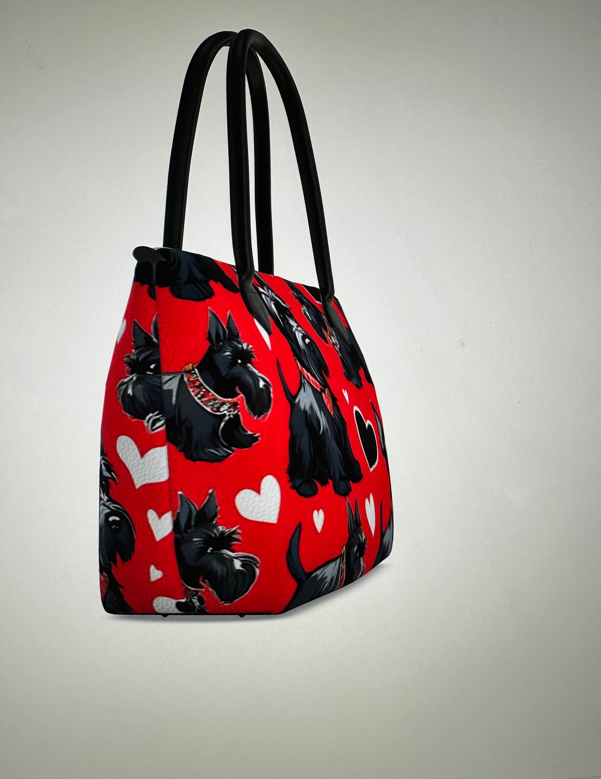 Scottish Terrier Handmade Genuine Nappa Leather purse