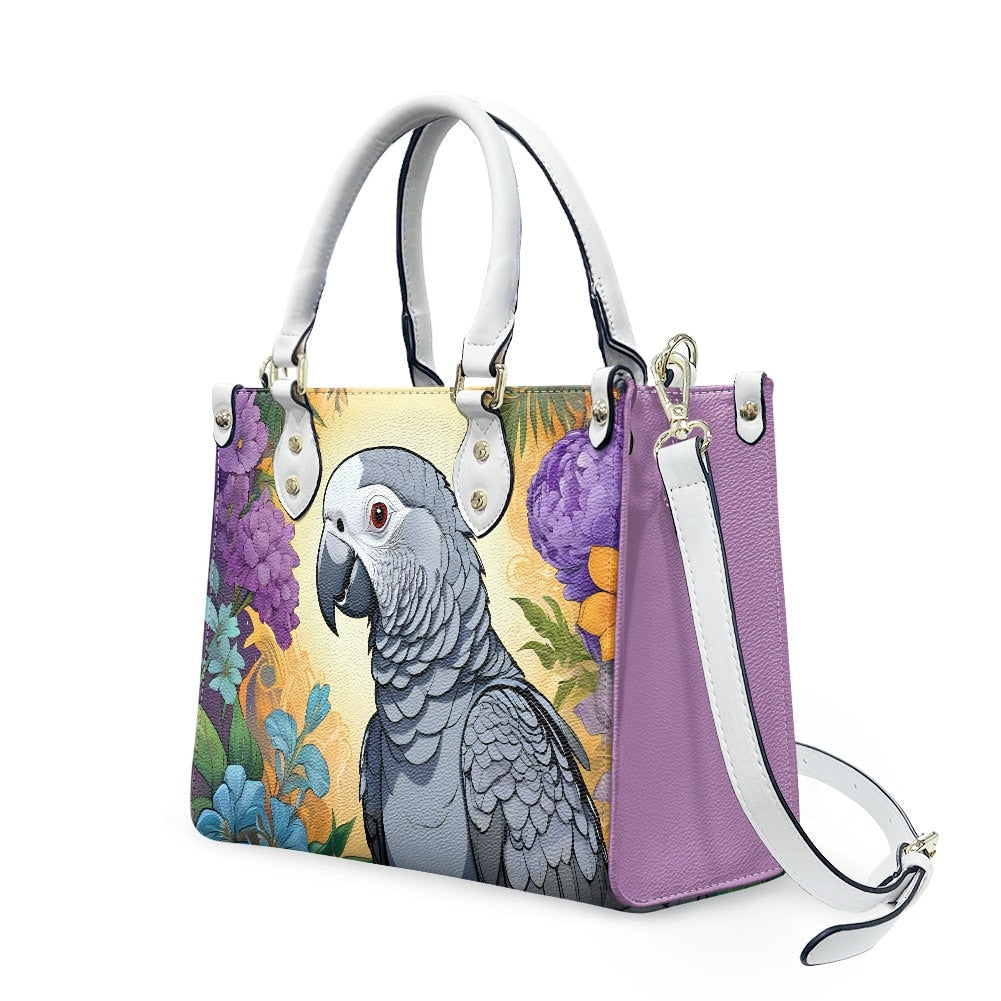 African Grey Parrot Purse Bag