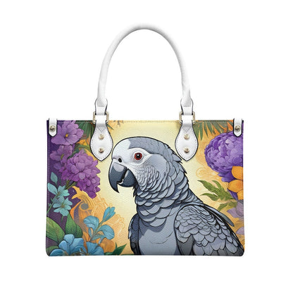 African Grey Parrot Purse Bag