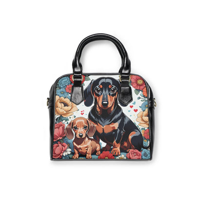 Dachshund Shoulder Handbag