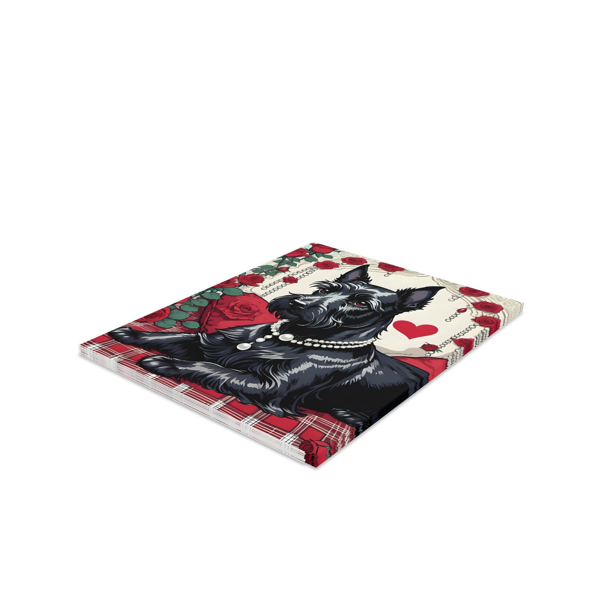 scottish terrier valentine cards (8, 16, and 24 pcs)