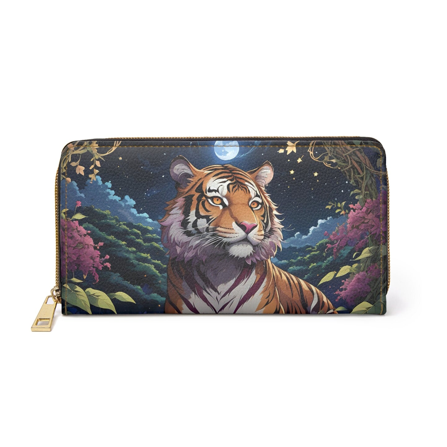 Tiger Zipper Wallet