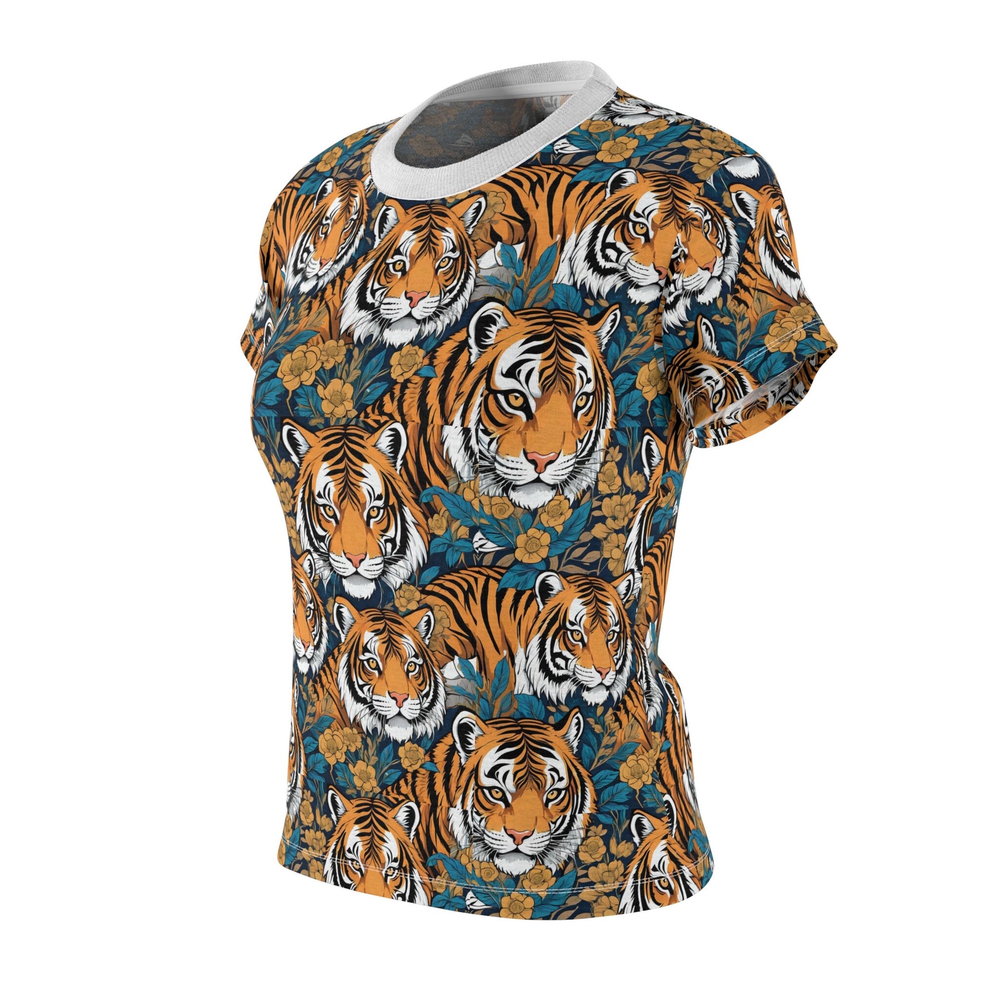 Tiger Women's Cut & Sew Tee (AOP)