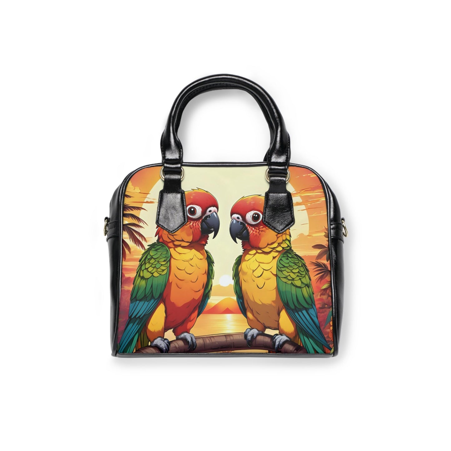 Sun Conure Shoulder Handbag