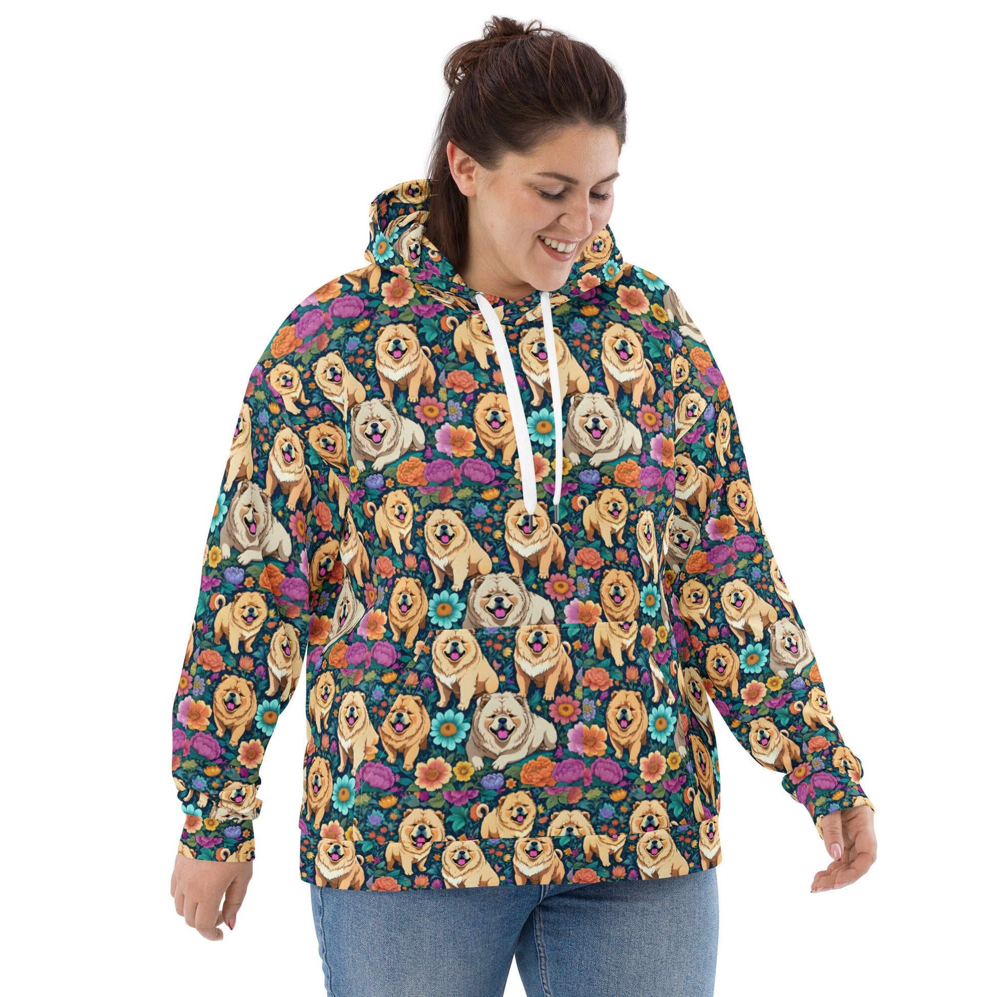 chow chow ladies Hoodie