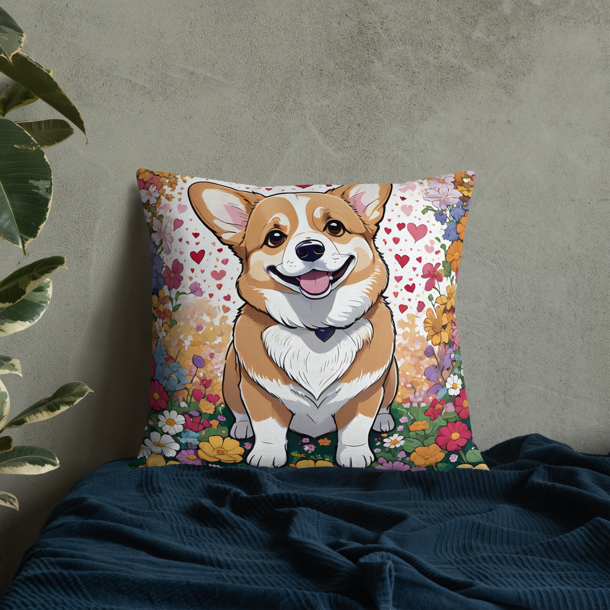 Corgi Pillow