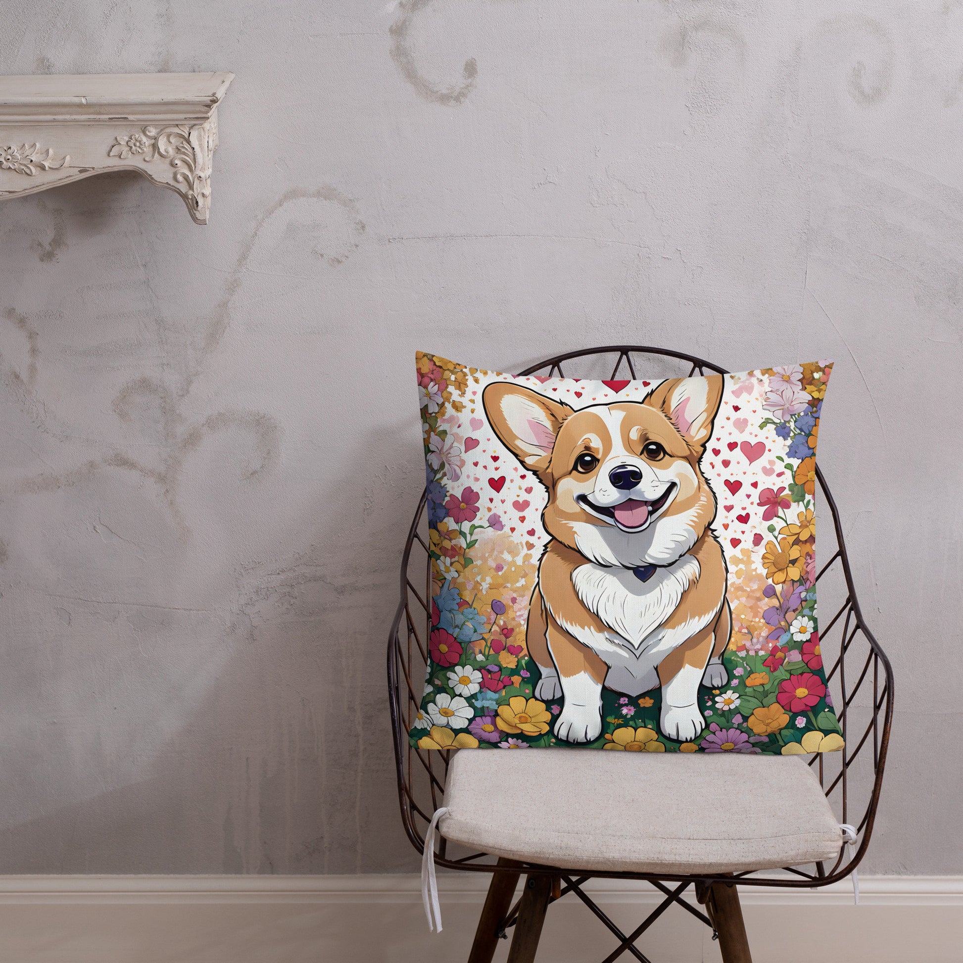 Corgi Pillow