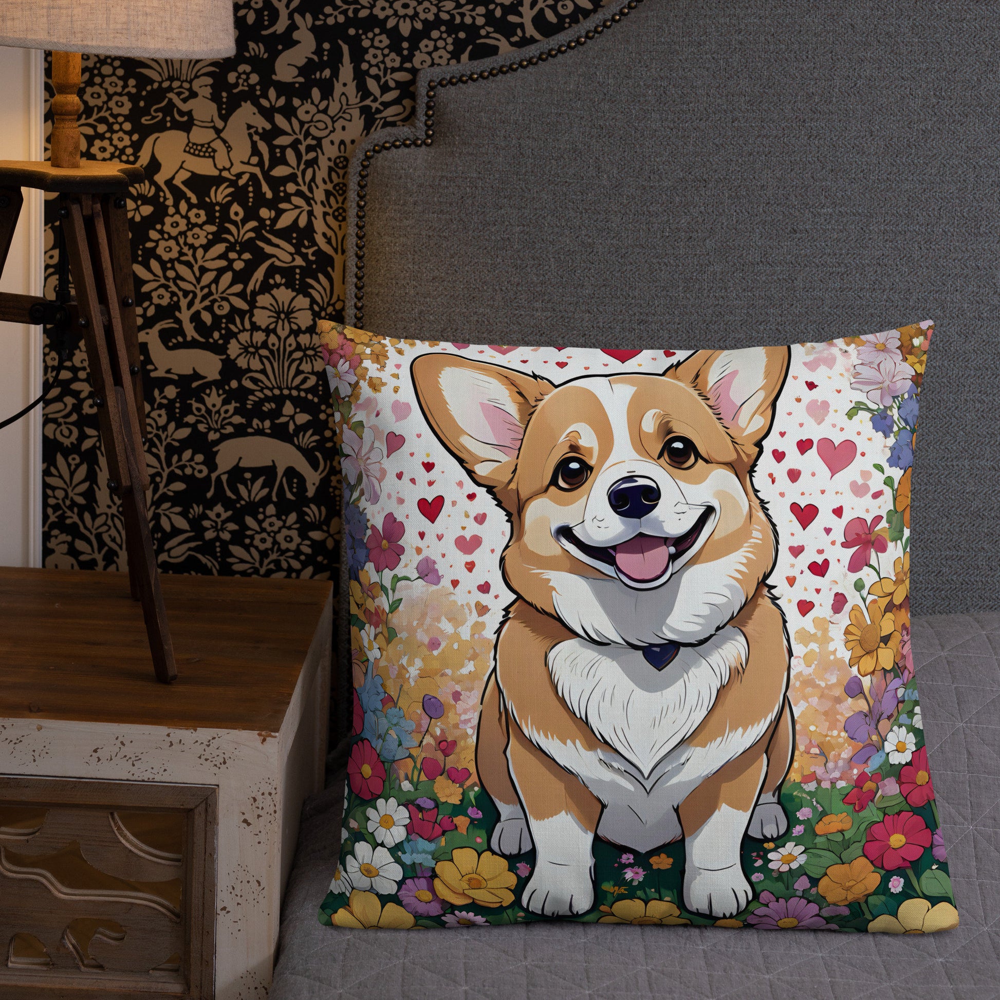 Corgi Pillow