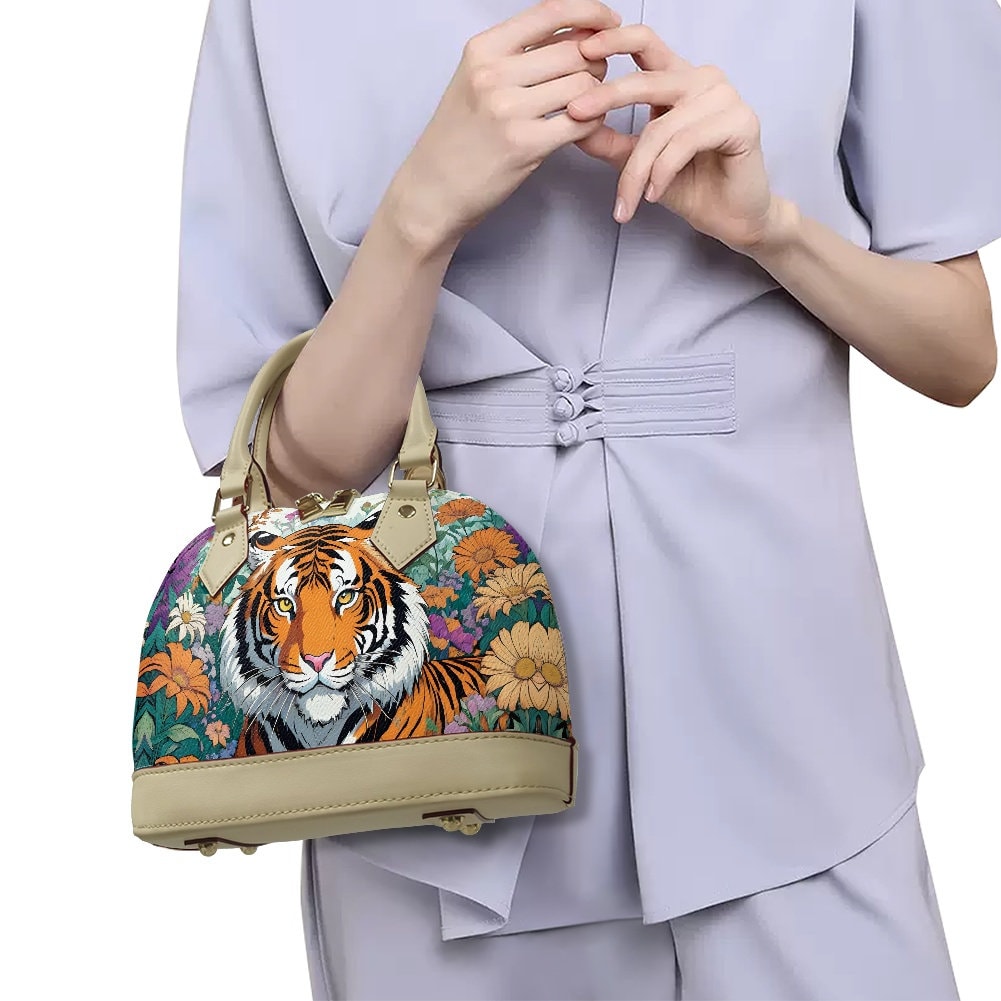 Tiger Shell Handbag