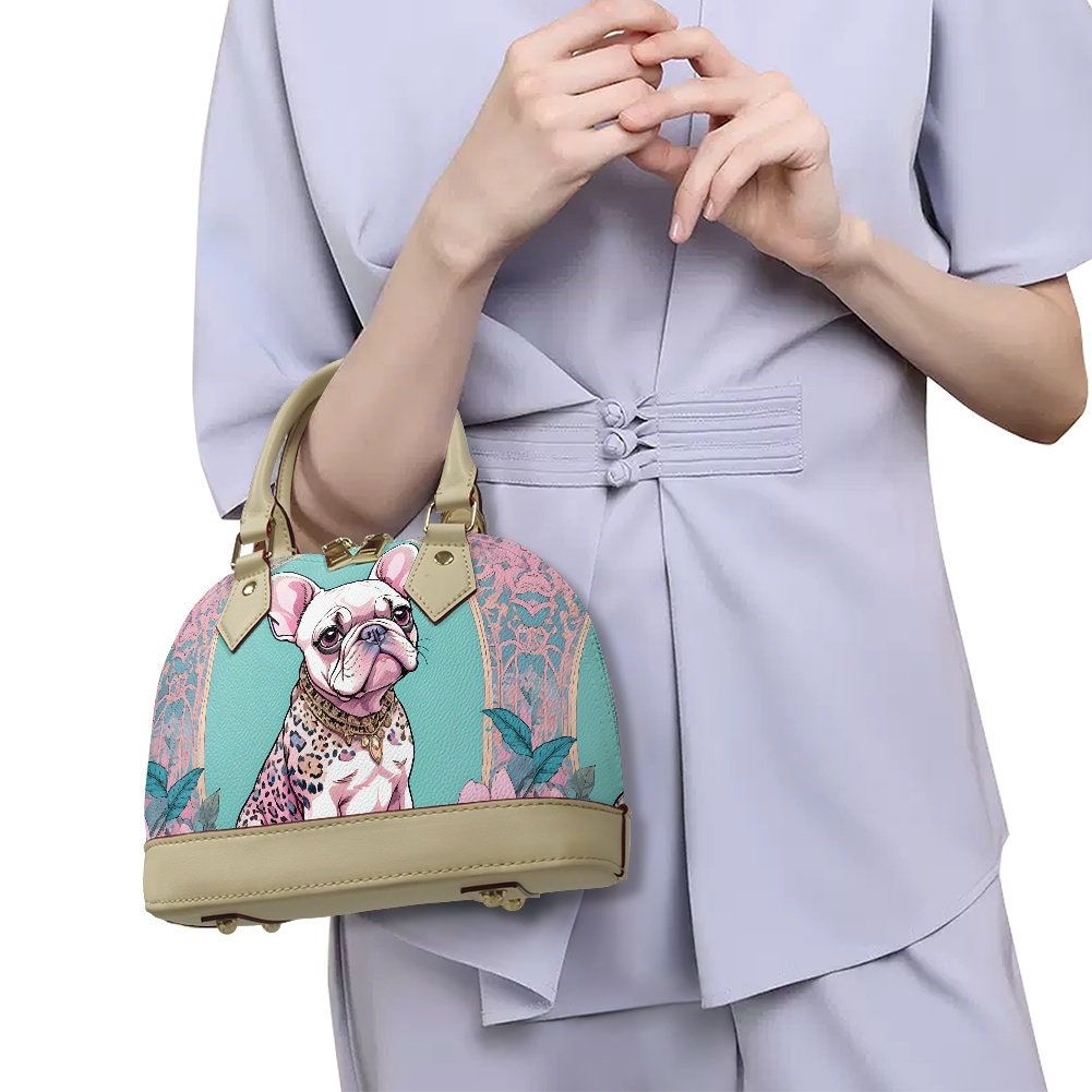 Frenchie French Bulldog Frenchy Shell Handbag