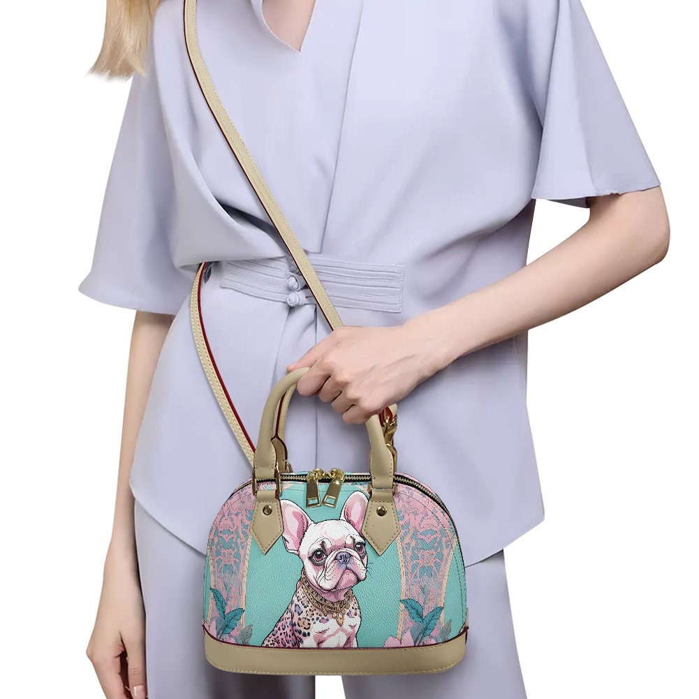 Frenchie French Bulldog Frenchy Shell Handbag
