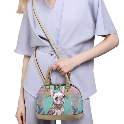 Frenchie French Bulldog Frenchy Shell Handbag