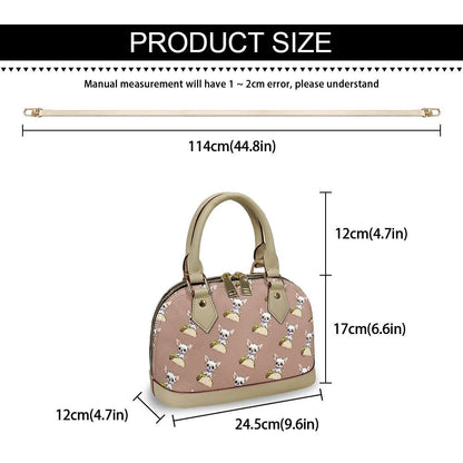 chihuahua taco handbag