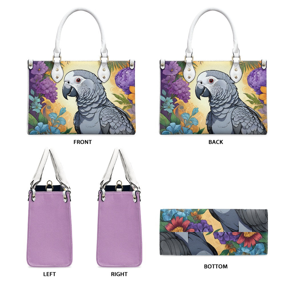 African Grey Parrot Purse Bag