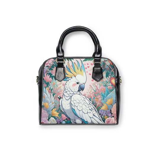 Cockatoo Shoulder Handbag