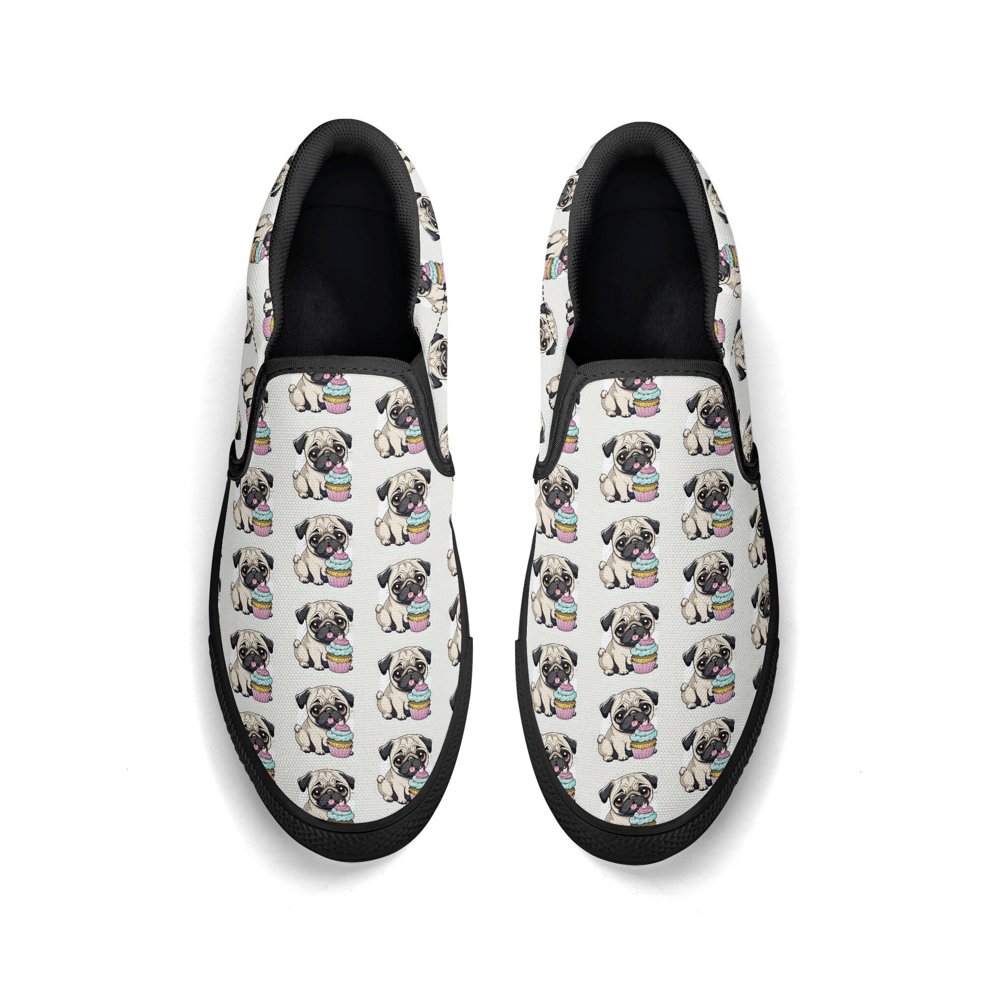 Pug Women's Slip On Shoes