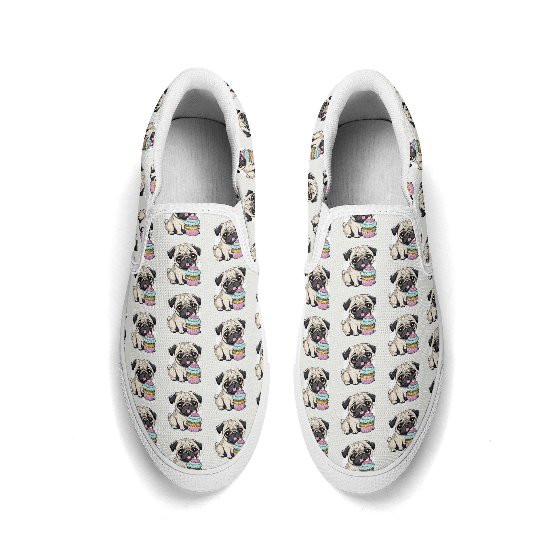 Pug Women's Slip On Shoes