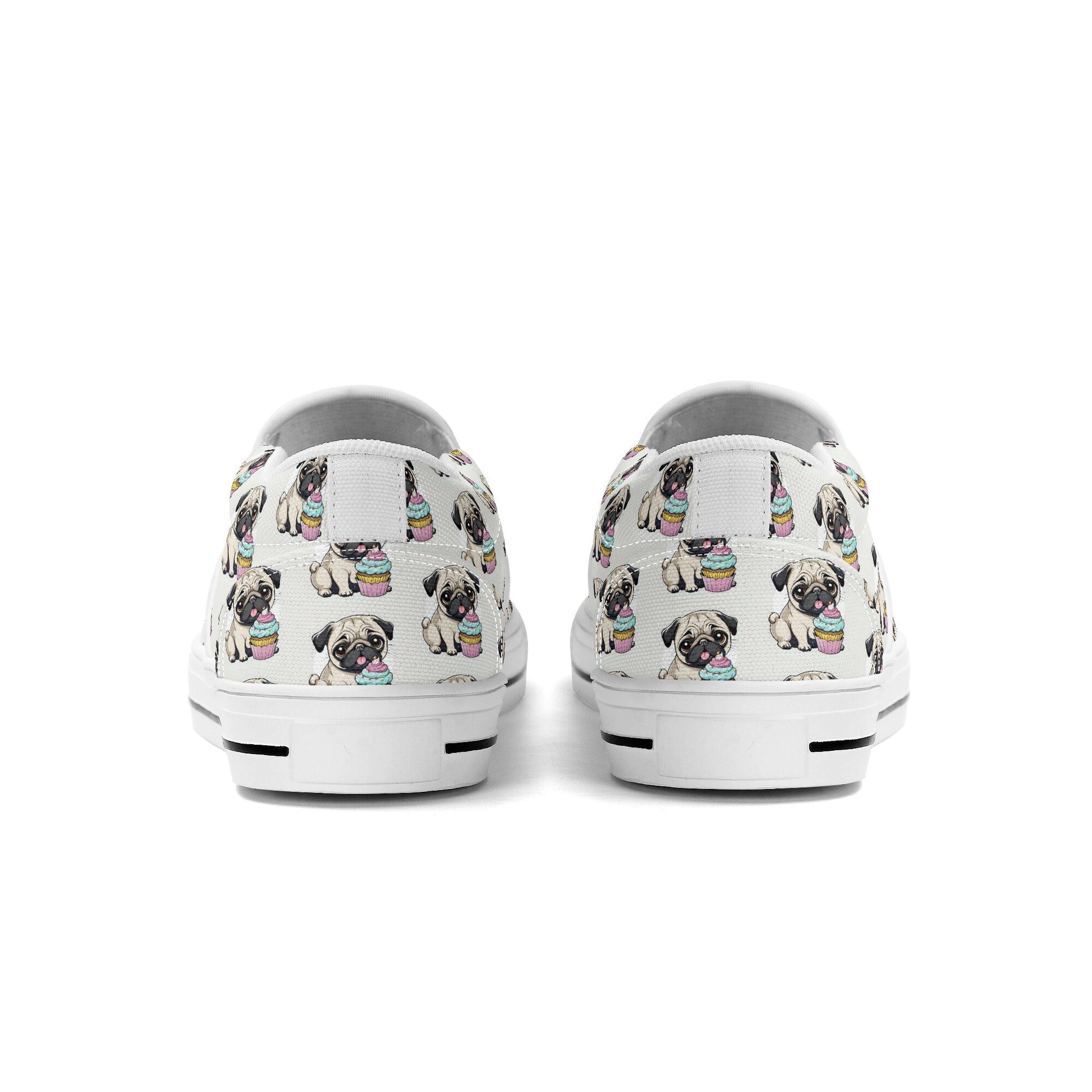 Pug Women's Slip On Shoes
