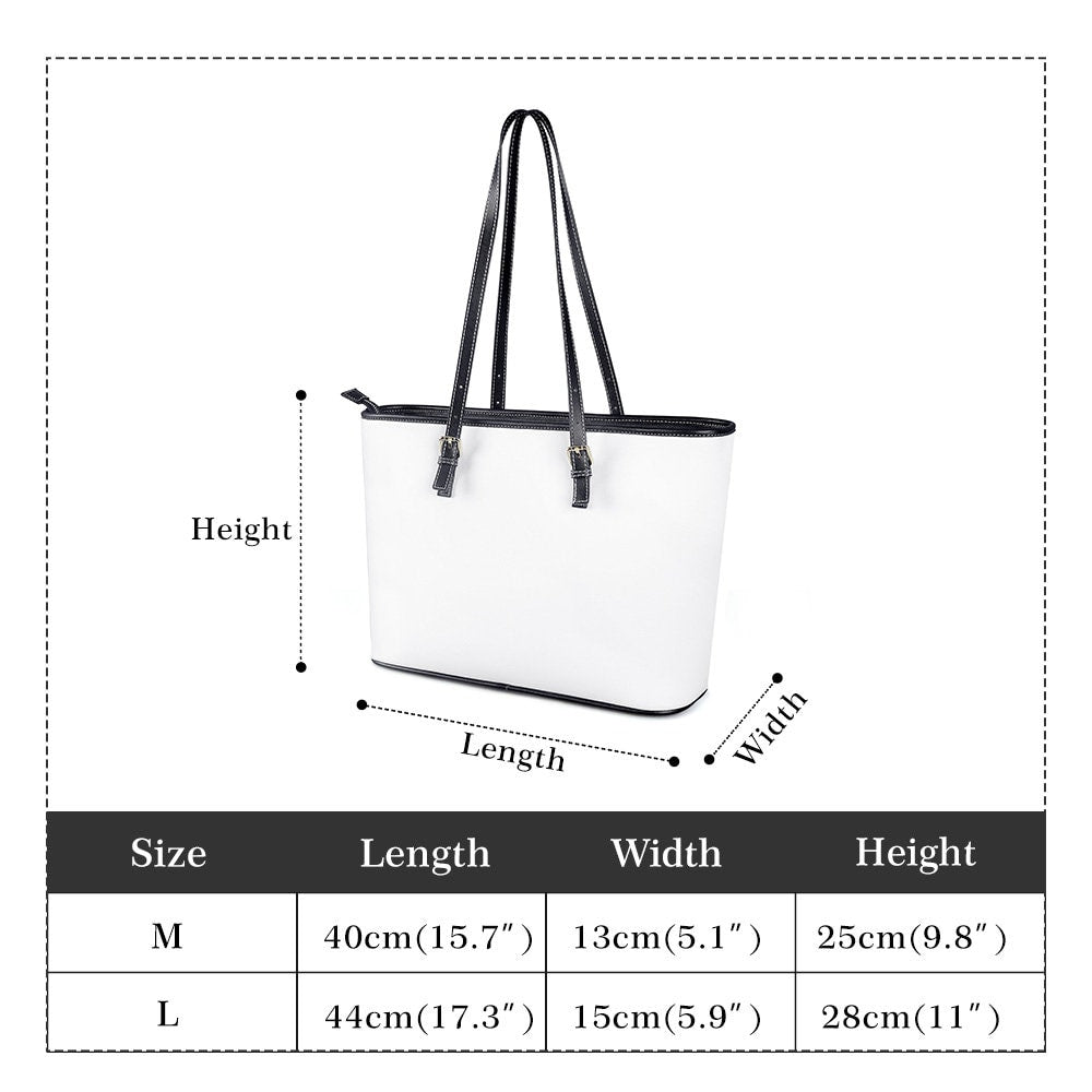 Deer Fashion PU Tote Bags