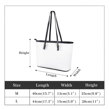 Deer Fashion PU Tote Bags