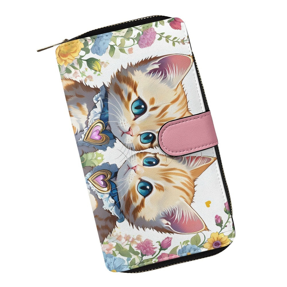 Kitten ladies wallet