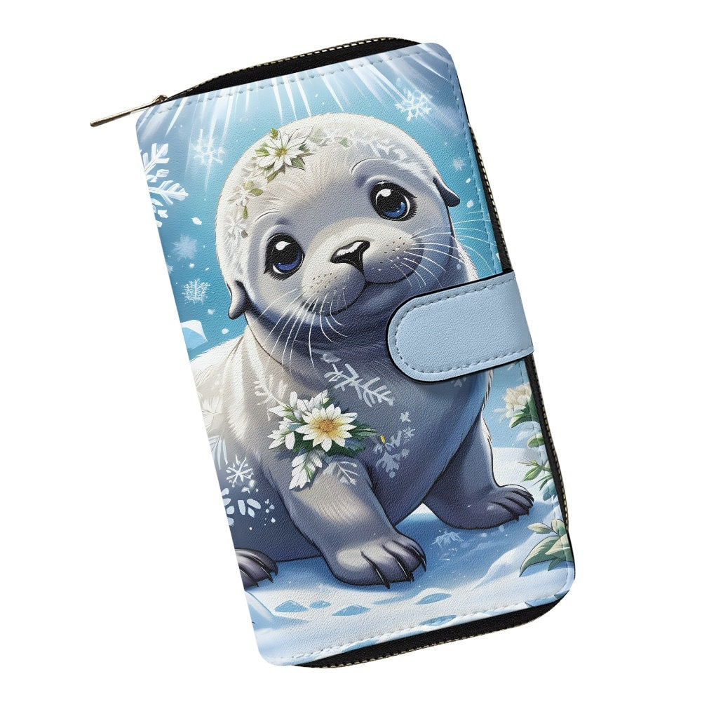 Baby Seal Ladies Wallet