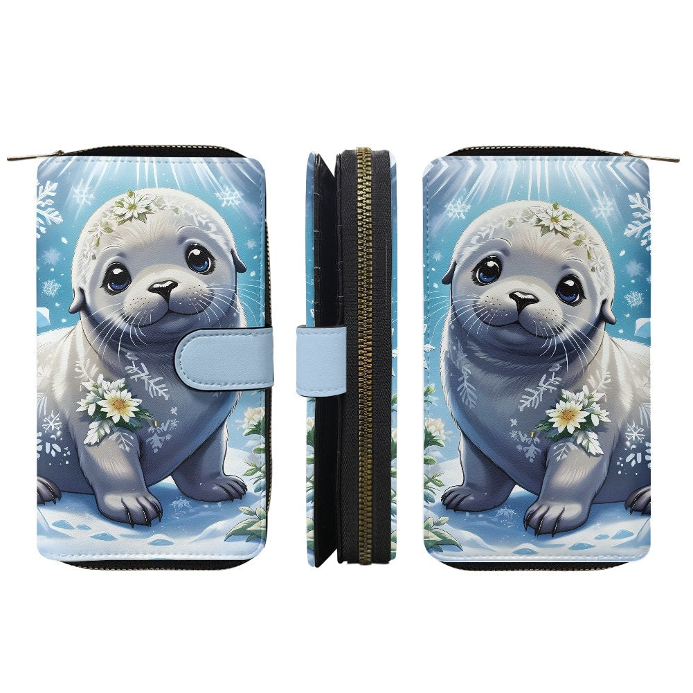 Baby Seal Ladies Wallet