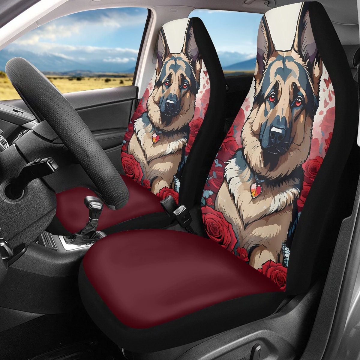 German Shepherd Seat Covers