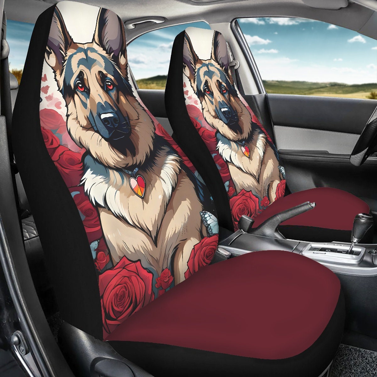 German Shepherd Seat Covers