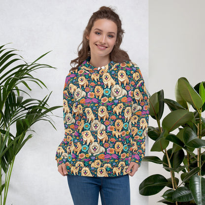 chow chow ladies Hoodie