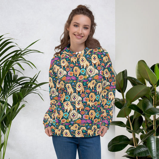 chow chow ladies Hoodie