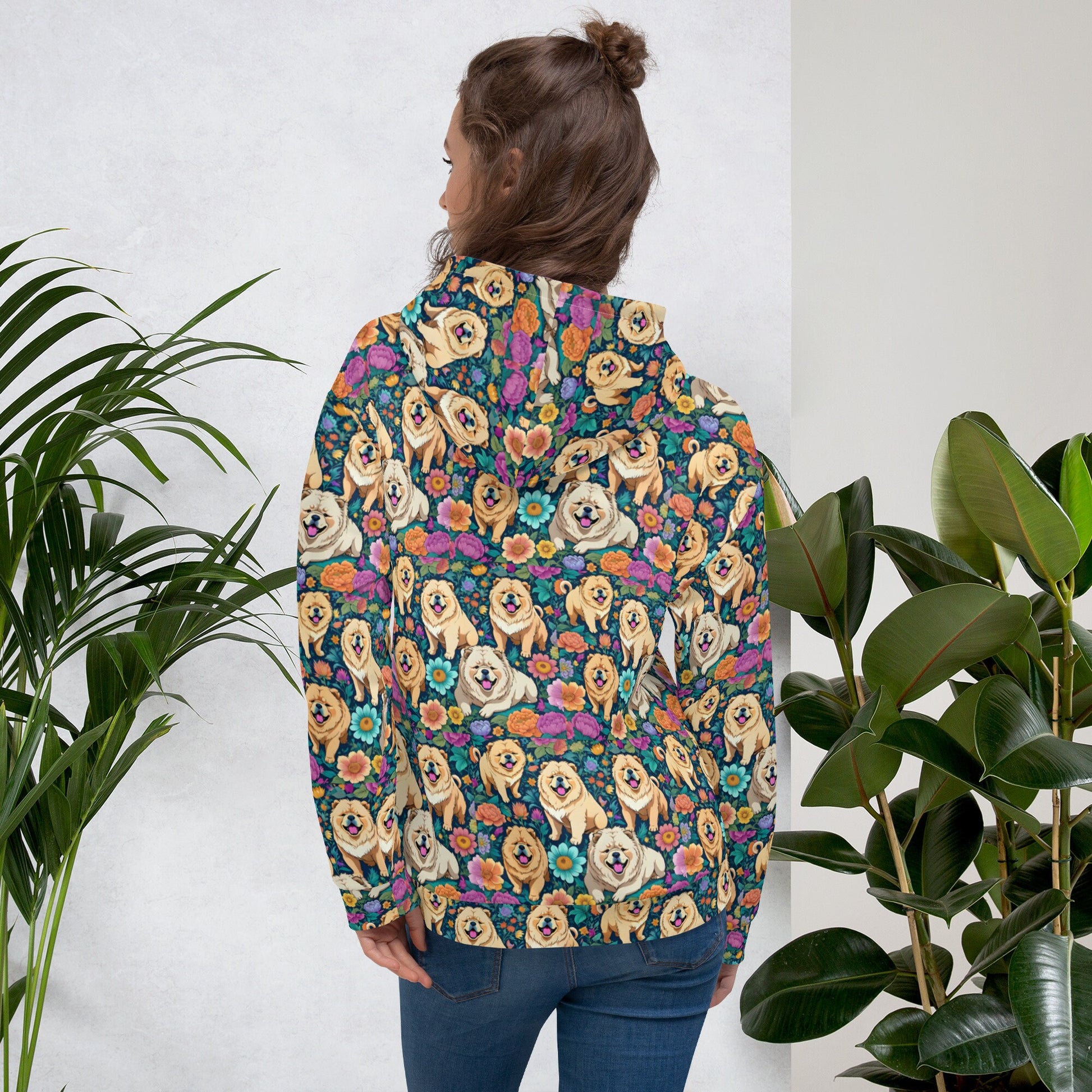 chow chow ladies Hoodie