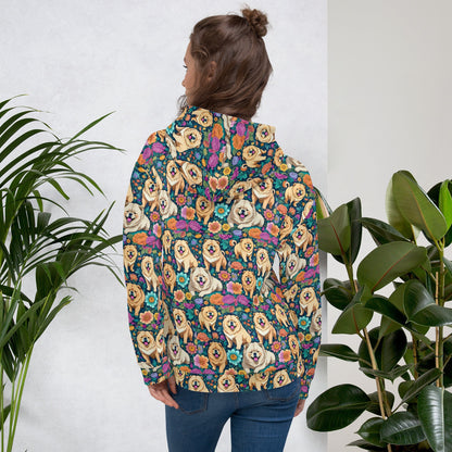chow chow ladies Hoodie