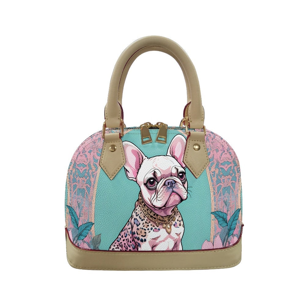 Frenchie French Bulldog Frenchy Shell Handbag