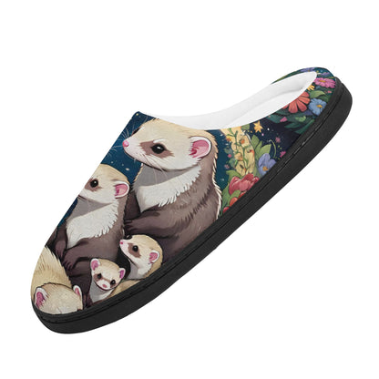 Ferret Ladies Rubber Autumn Slipper Room Shoes