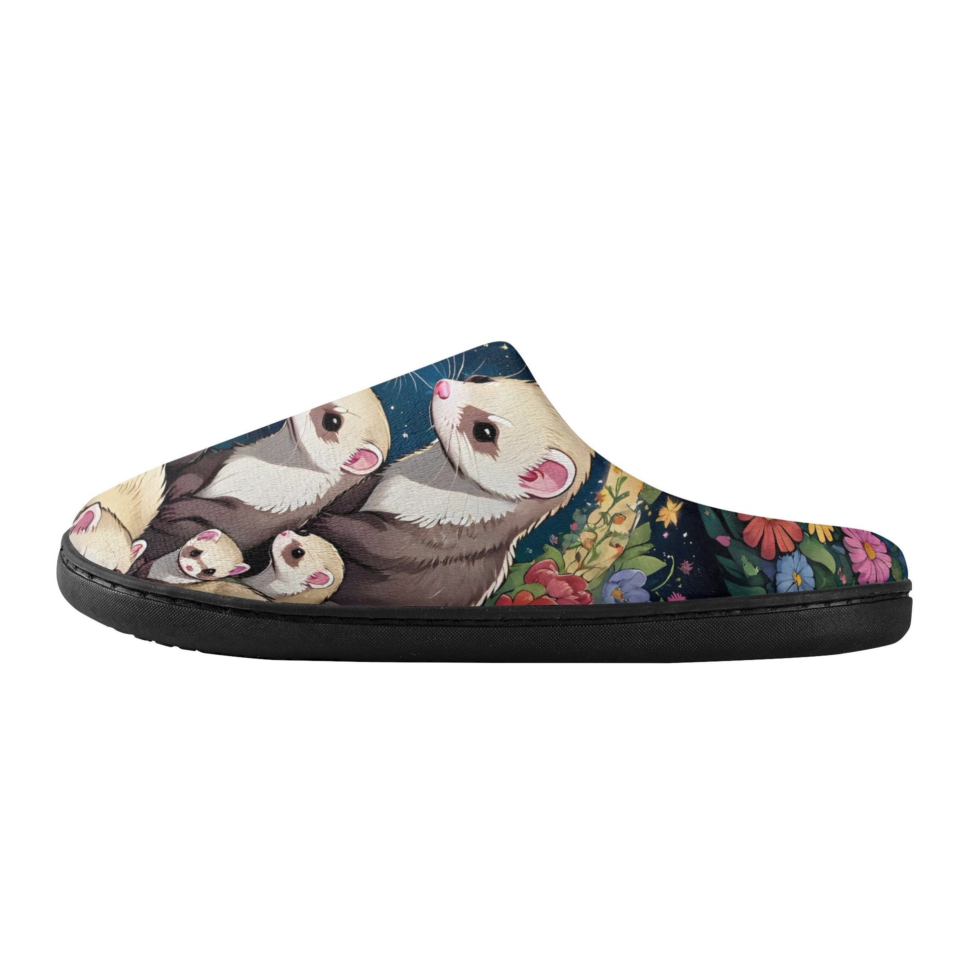 Ferret Ladies Rubber Autumn Slipper Room Shoes