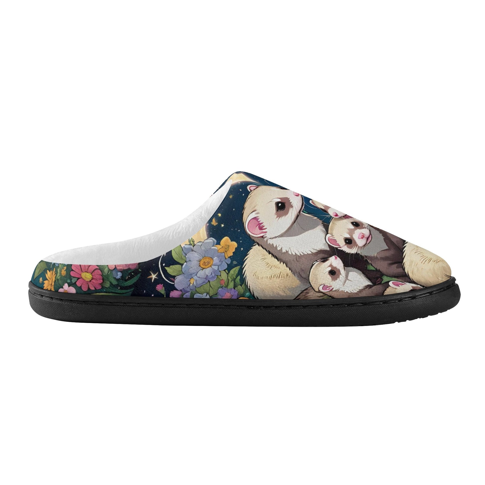 Ferret Ladies Rubber Autumn Slipper Room Shoes