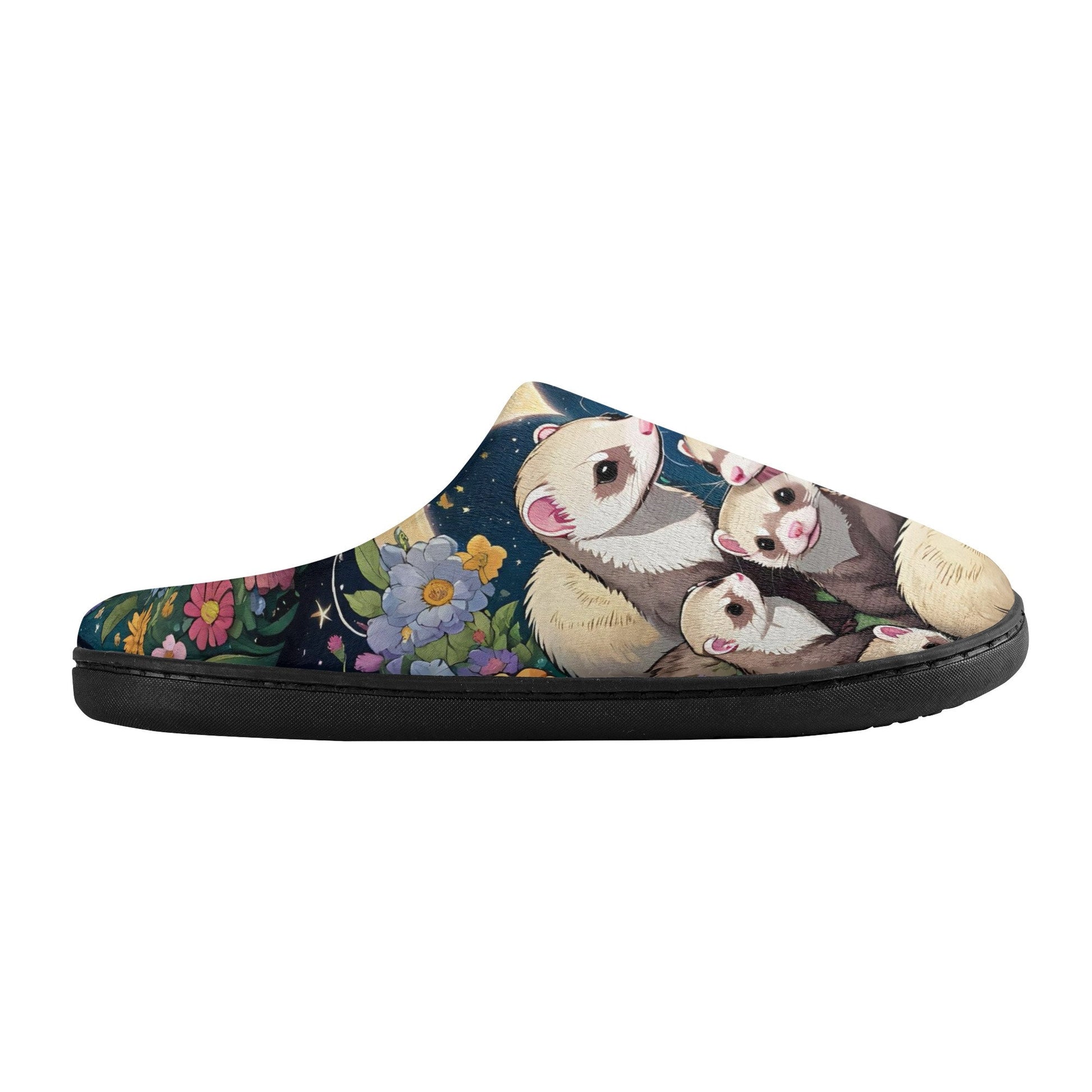 Ferret Ladies Rubber Autumn Slipper Room Shoes