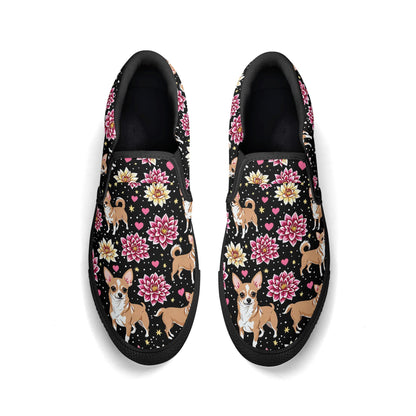Chihuahua Women's Slip On Shoes