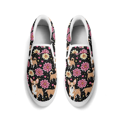 Chihuahua Women's Slip On Shoes