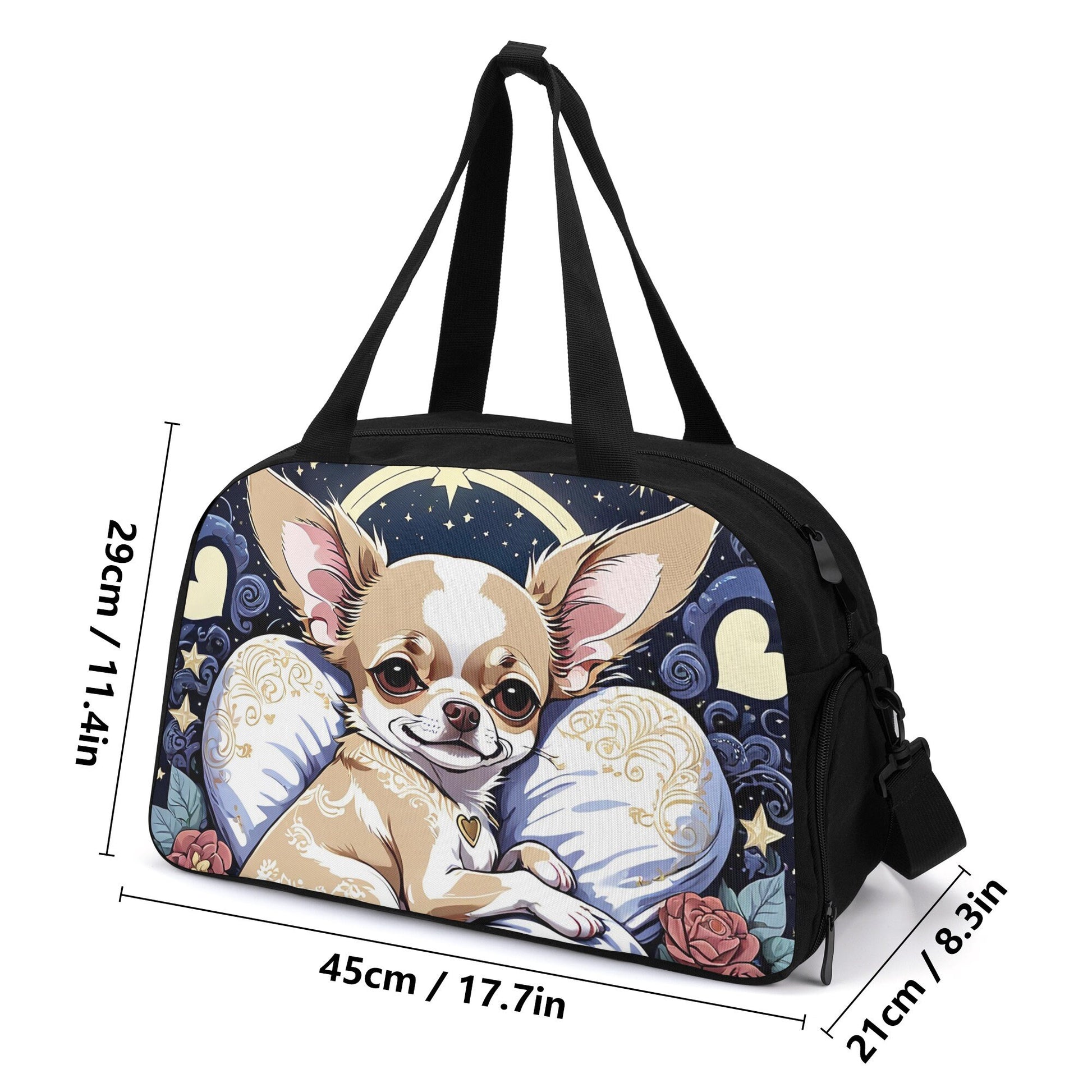 Chihuahau Travel Luggage Bag