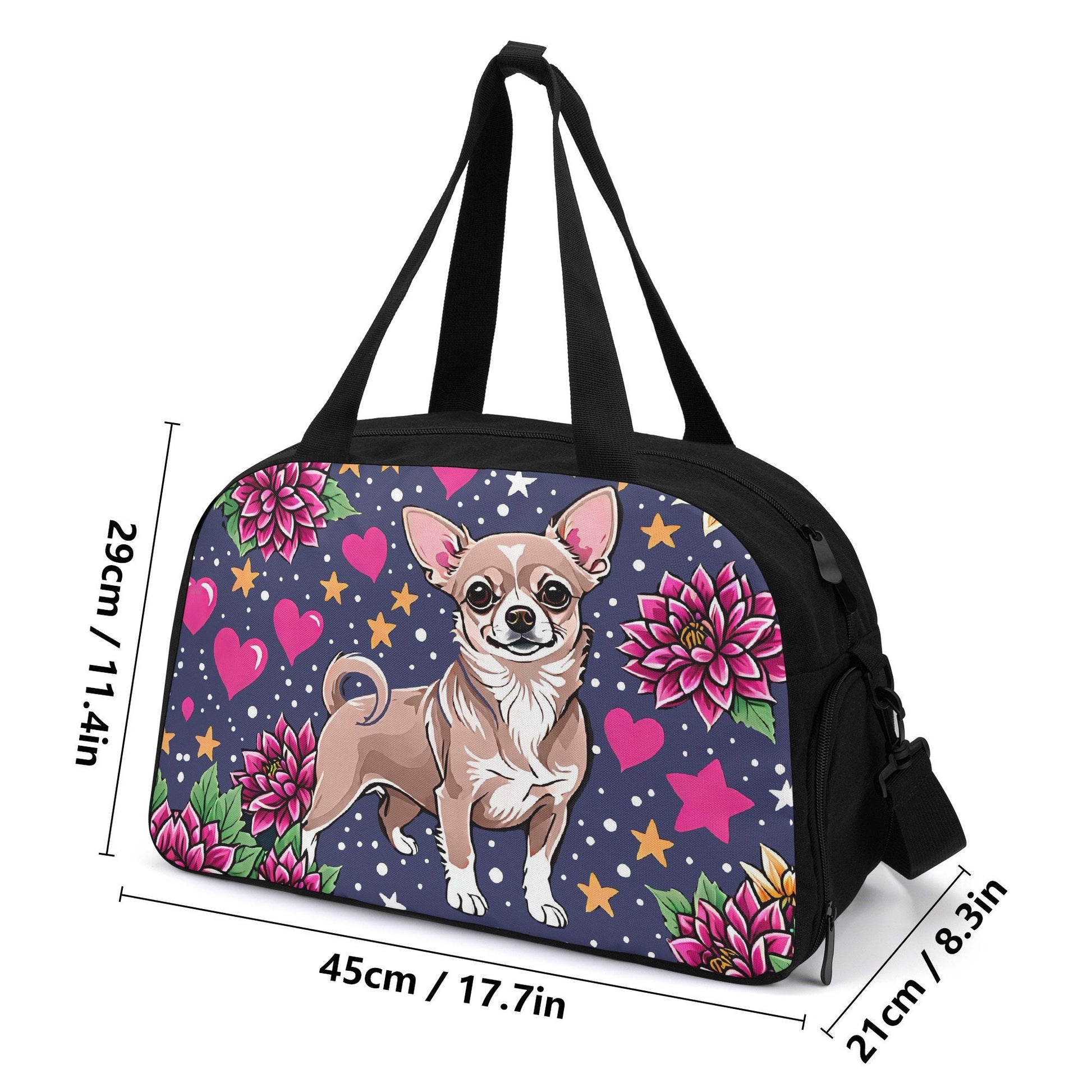 Chihuahua Travel Luggage Bag