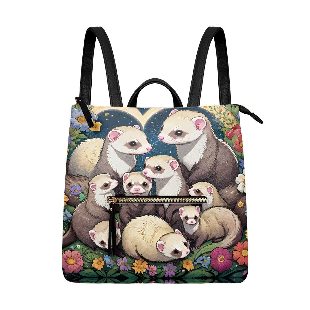 Ferret Casual Backpack Purse