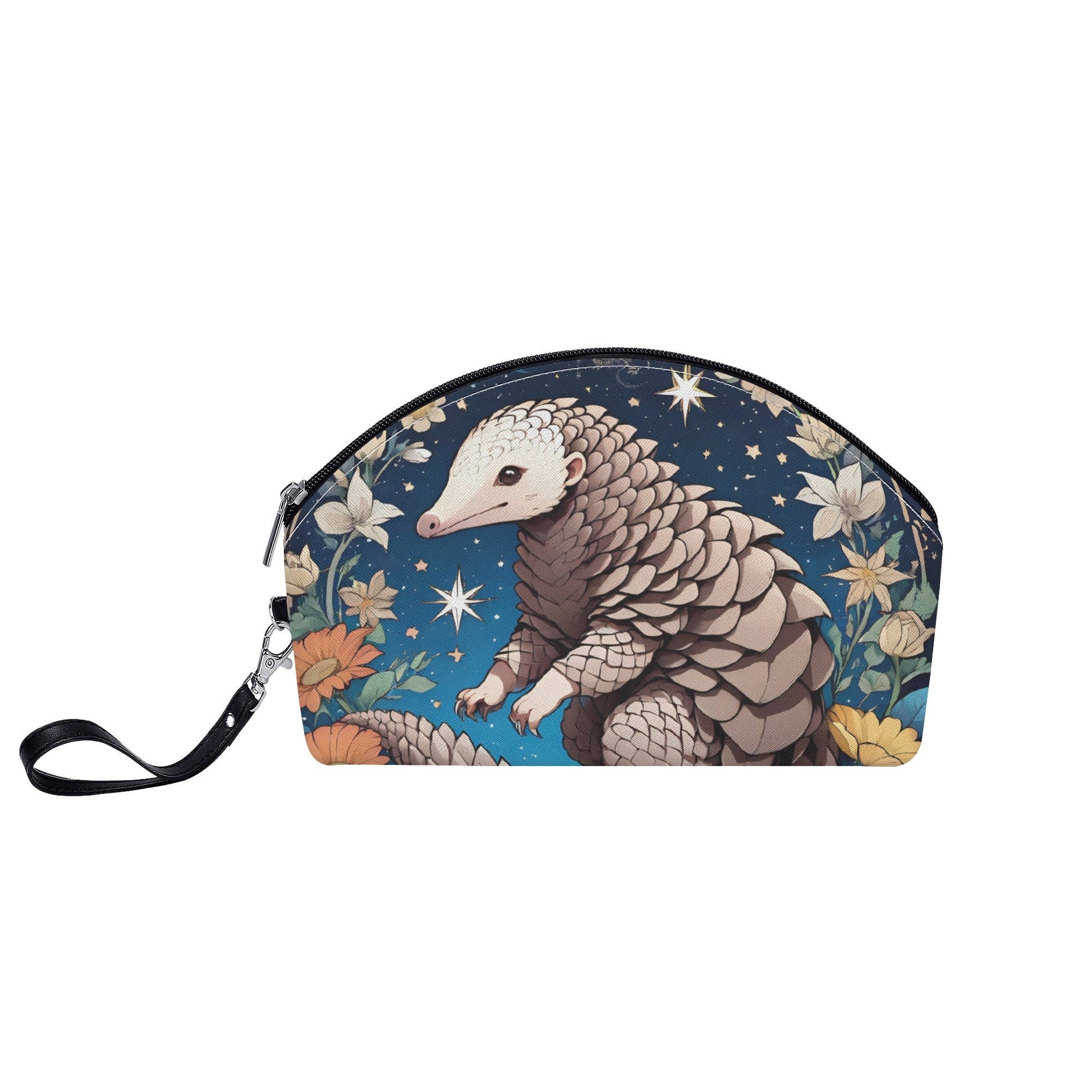 Pangolin Curved Cosmetic Bag