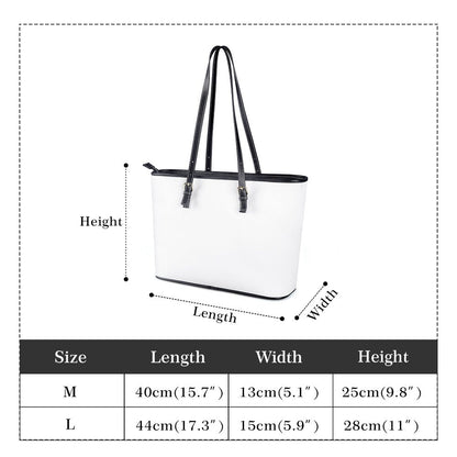 Pugs Fashion PU Tote Bags
