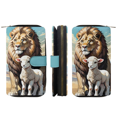 Lion and Lamb Ladies Wallet