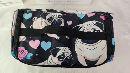 Pug hair dryer organizer traveling case storage bag